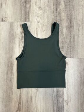 Lululemon Power Pivot Tank Green Size 4